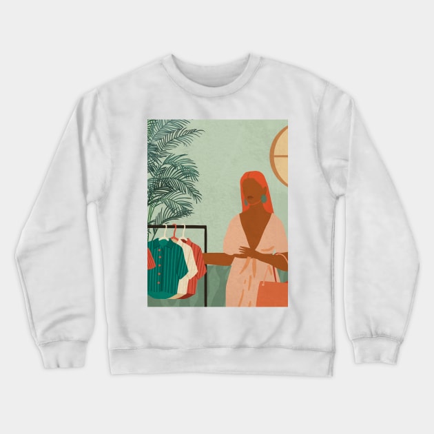 Thrift Shop Crewneck Sweatshirt by DomoINK